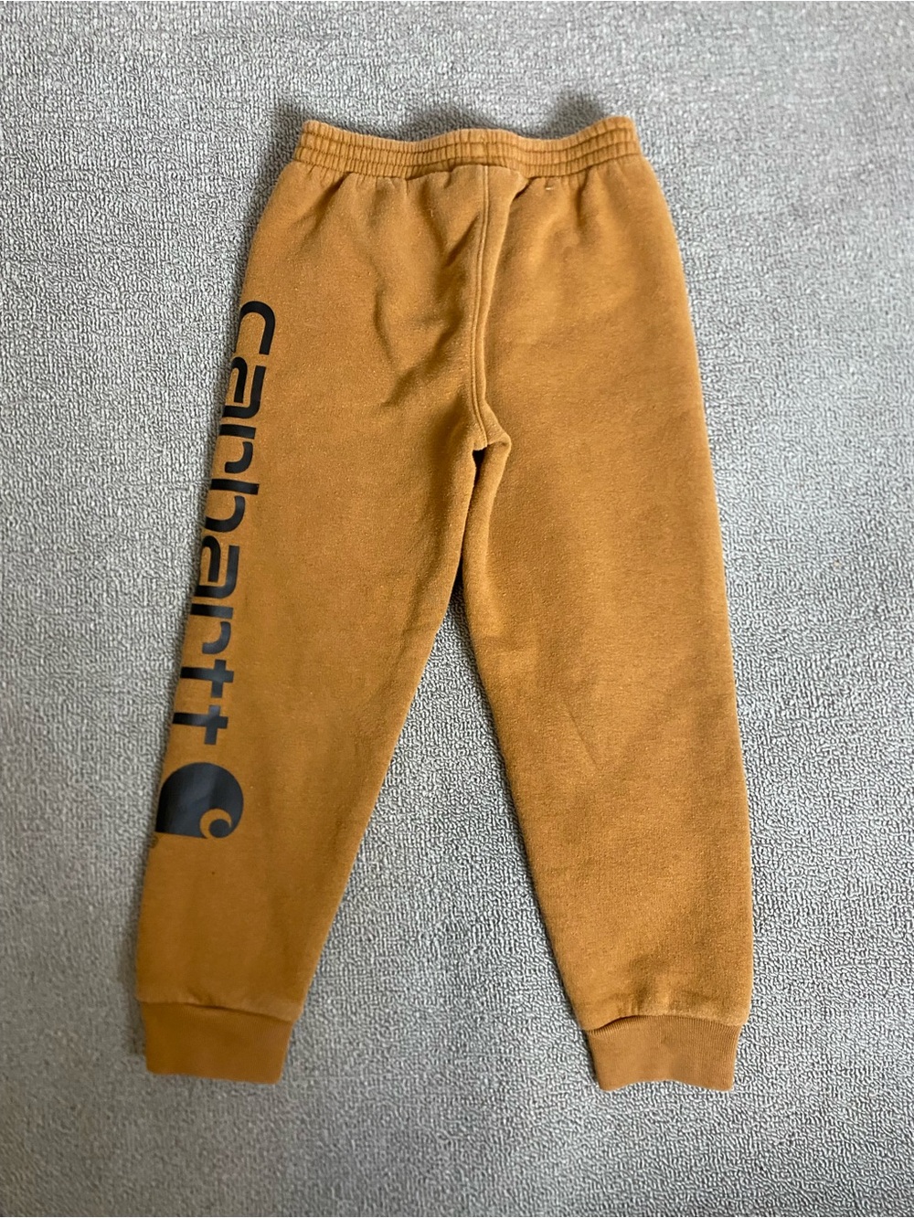 Carhartt Kids' Brown Fleece Jogger Pants